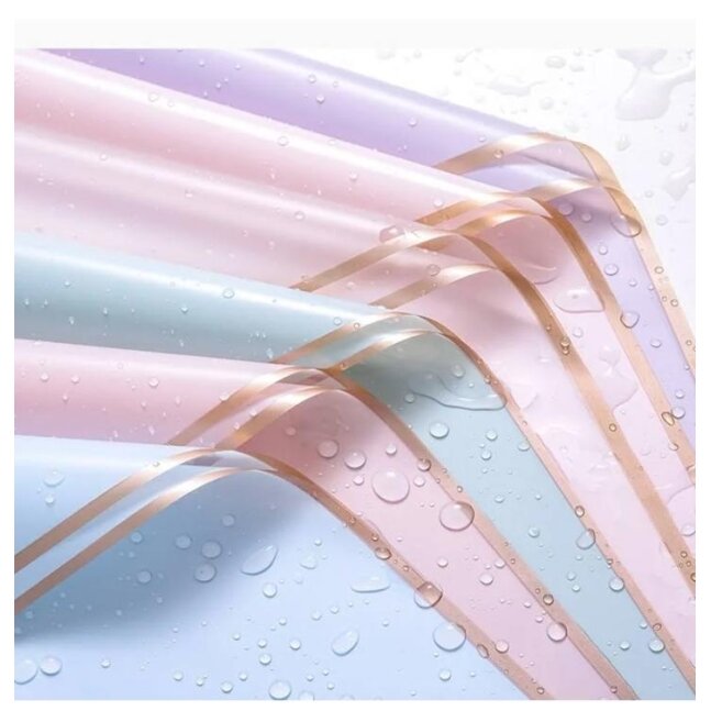 גליונות צלופן צבעוני PVC